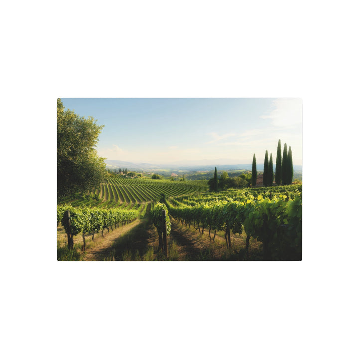 Vineyard Serenity Metal Art - Modern Oasis Sensory Design & Art Studio - Home Decor