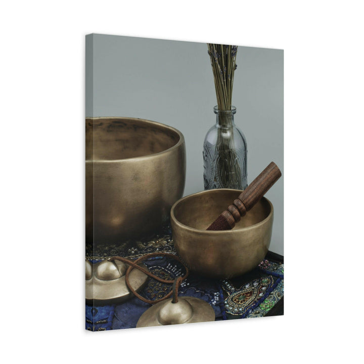 Singing Bowl - Modern Oasis Sensory Design & Art Studio - Canvas