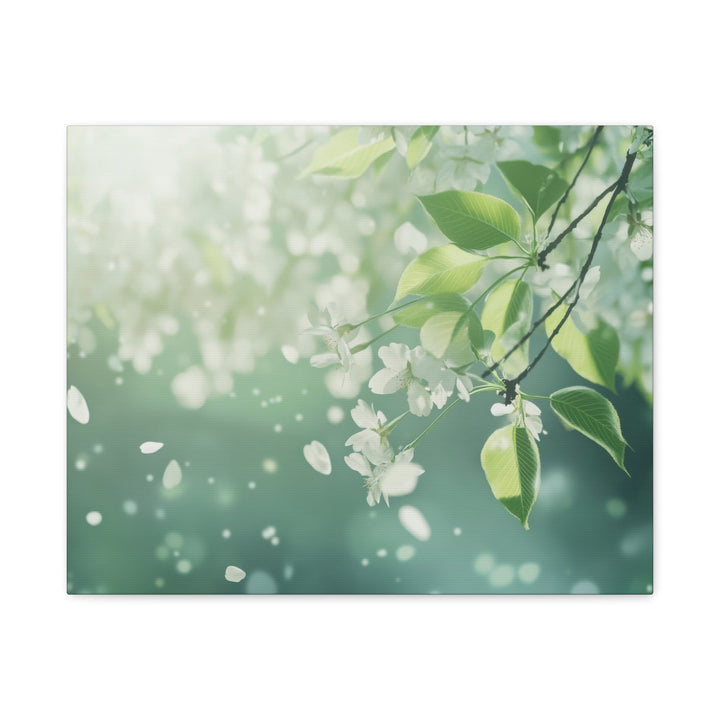 White Blossom - Modern Oasis Sensory Design & Art Studio - Canvas