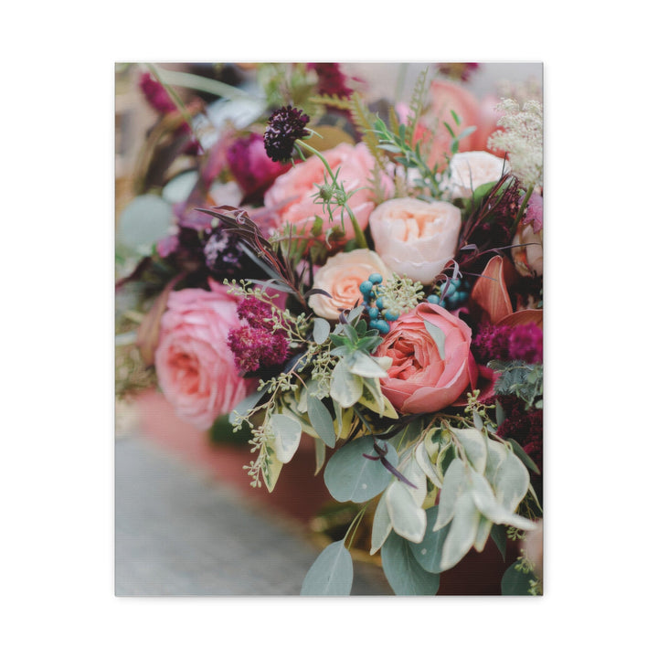 Blush Floral Haze - Modern Oasis Sensory Design & Art Studio - Canvas