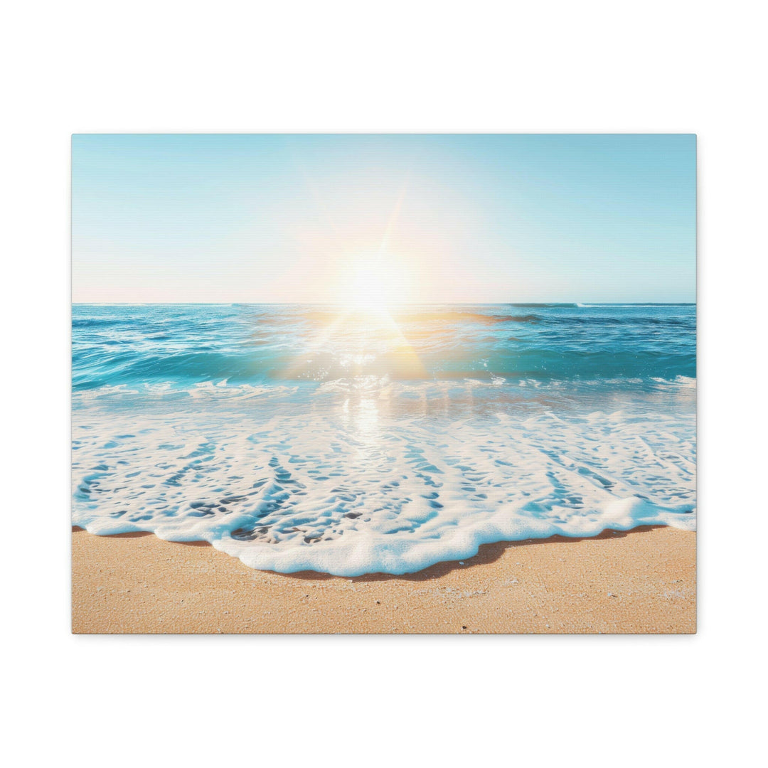 Beach Sunrise - Modern Oasis Sensory Design & Art Studio - Canvas