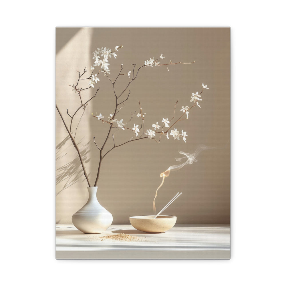 Serene Petals - Modern Oasis Sensory Design & Art Studio - Canvas