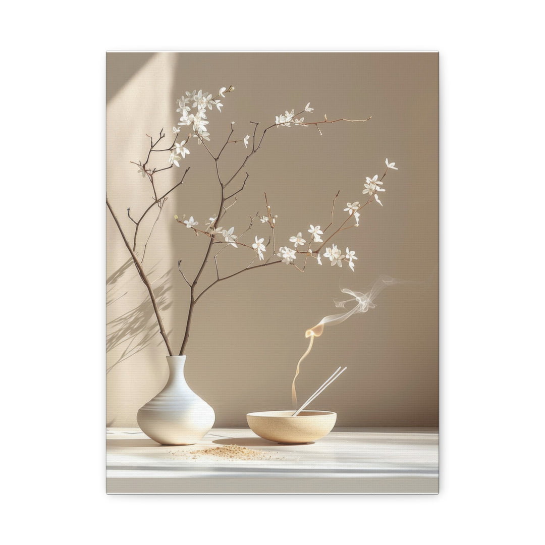 Serene Petals - Modern Oasis Sensory Design & Art Studio - Canvas