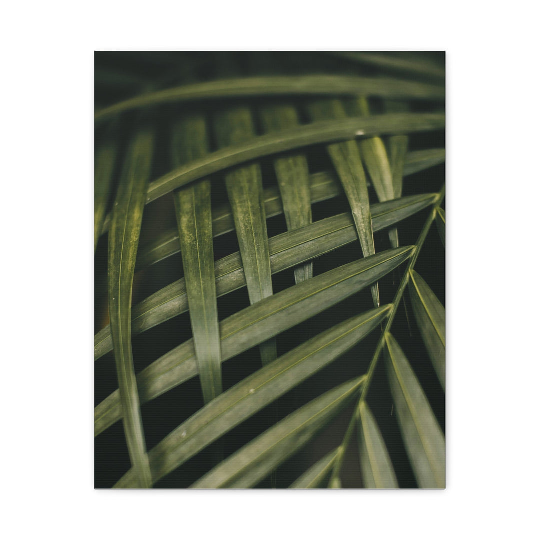 Botanical Green Leaves - Modern Oasis Sensory Design & Art Studio - Canvas