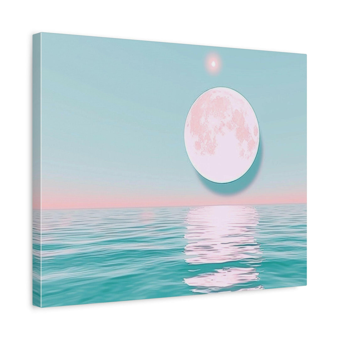 Serene Moon - Modern Oasis Sensory Design & Art Studio - Canvas