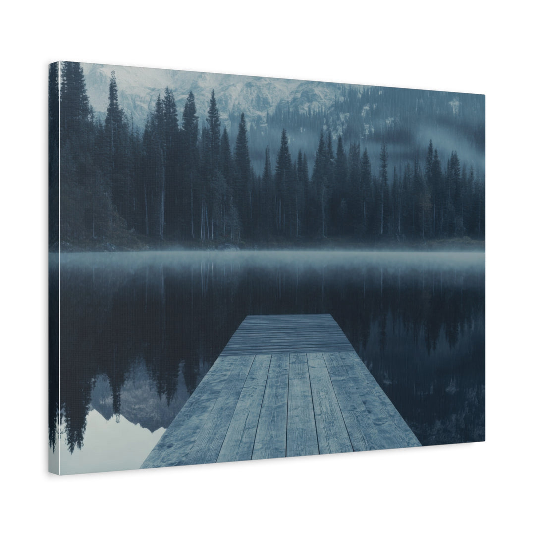 Dock Serenity - Modern Oasis Sensory Design & Art Studio - Canvas