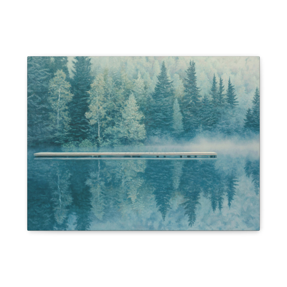 Misty Dock - Modern Oasis Sensory Design & Art Studio - Canvas