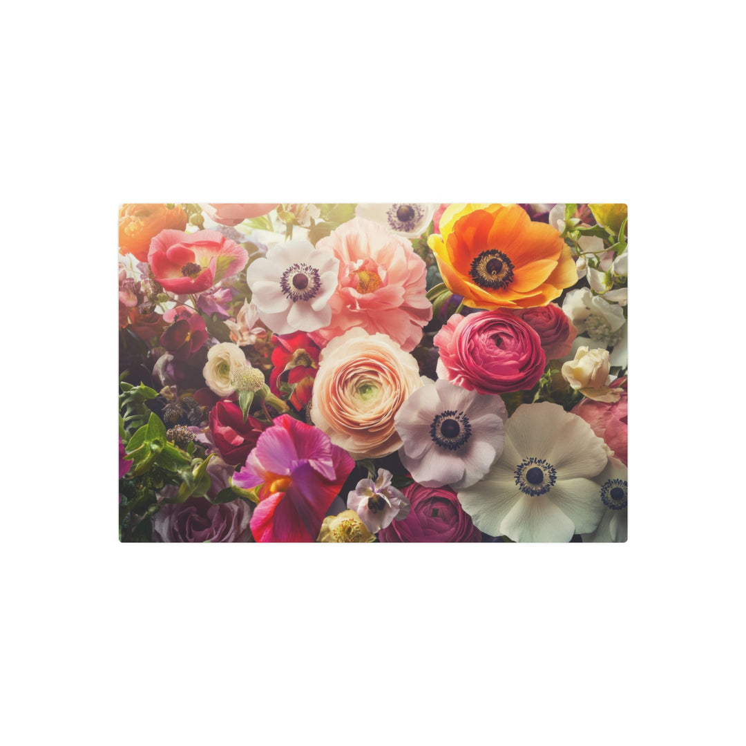 Floral Haze Metal Art - Modern Oasis Sensory Design & Art Studio - Home Decor