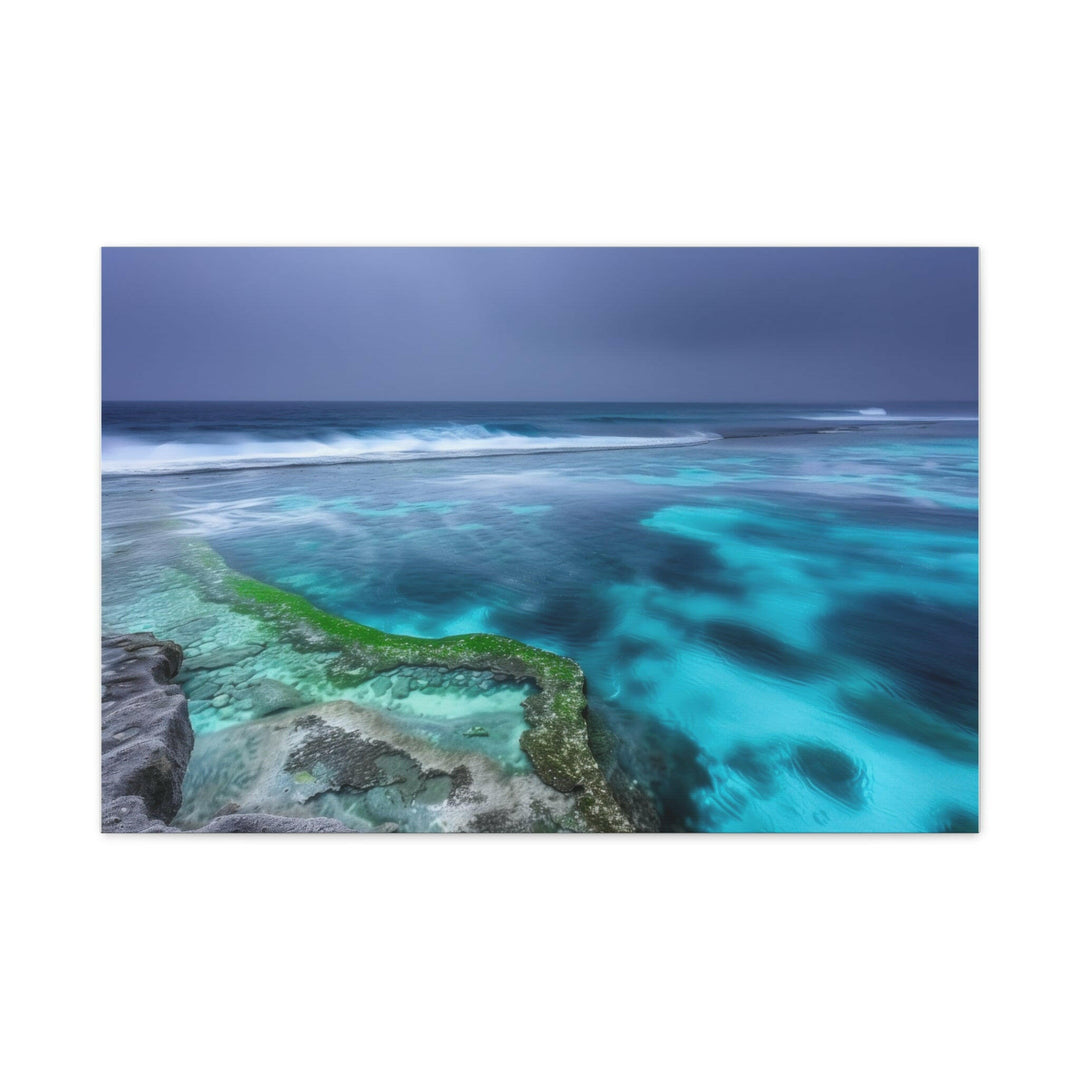 Serene Ocean Waves - Modern Oasis Sensory Design & Art Studio - Canvas