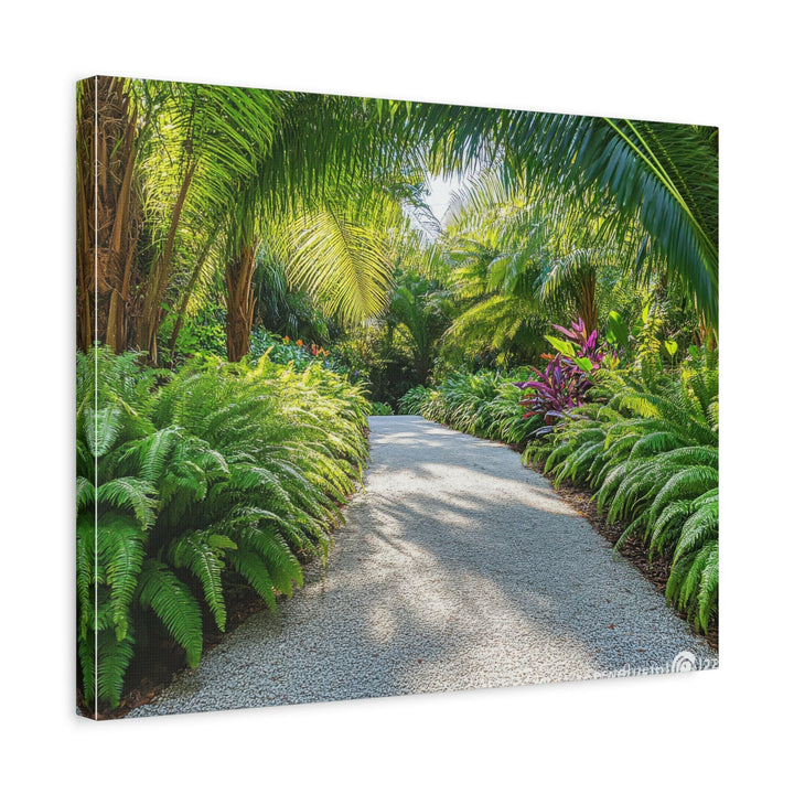 Serene Tropics - Modern Oasis Sensory Design & Art Studio - Canvas