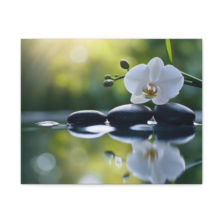 Whispers of Serenity - Modern Oasis Sensory Design & Art Studio - Canvas