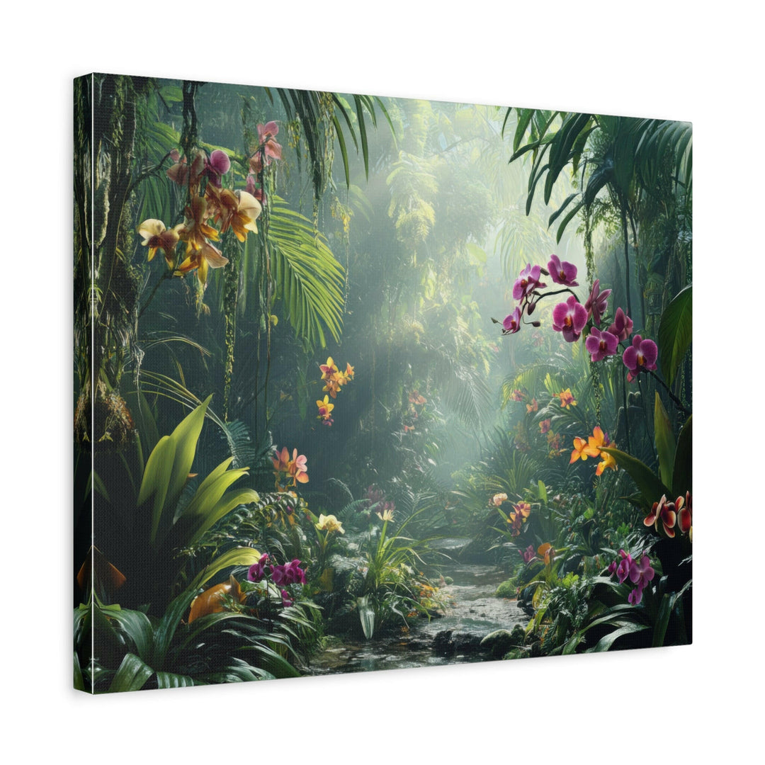 Jungle Oasis - Modern Oasis Sensory Design & Art Studio - Canvas