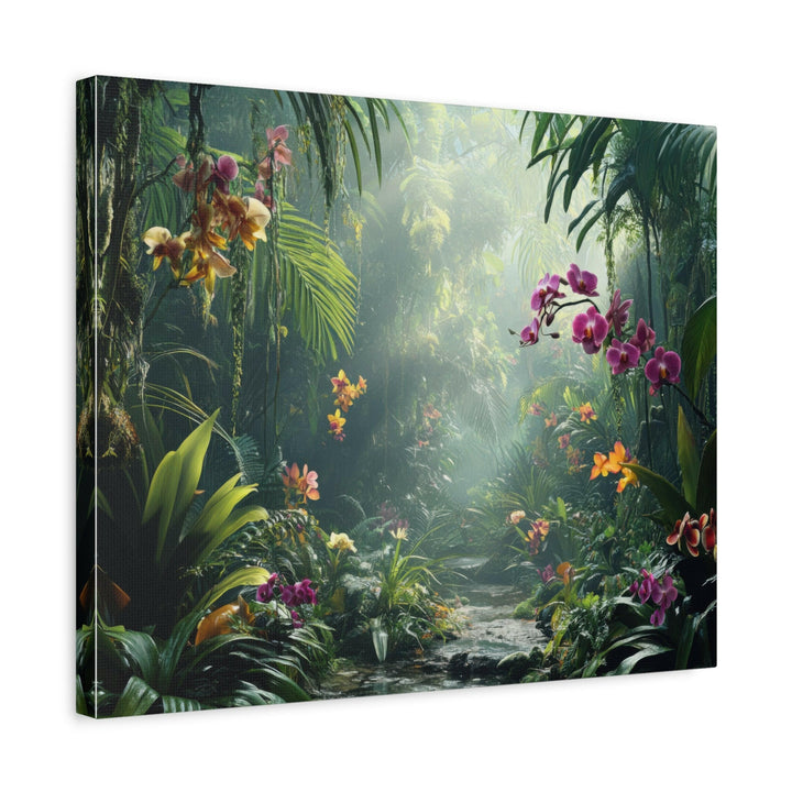 Jungle Oasis - Modern Oasis Sensory Design & Art Studio - Canvas
