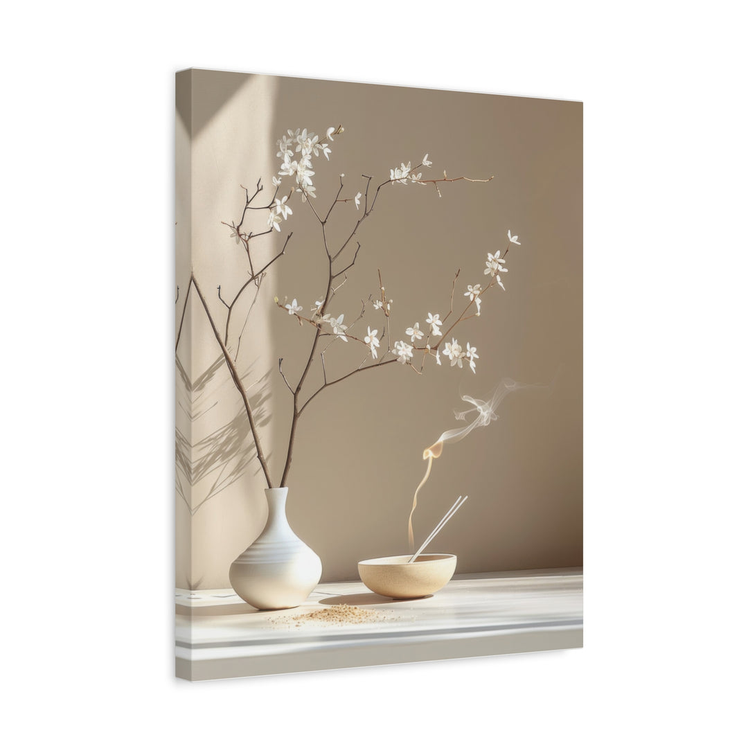 Serene Petals - Modern Oasis Sensory Design & Art Studio - Canvas