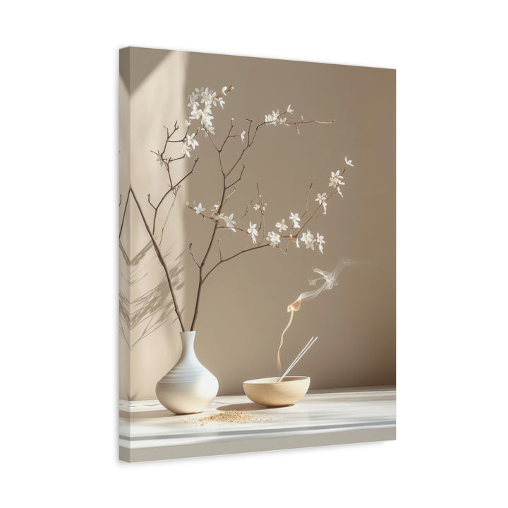 Serene Petals - Modern Oasis Sensory Design & Art Studio - Canvas