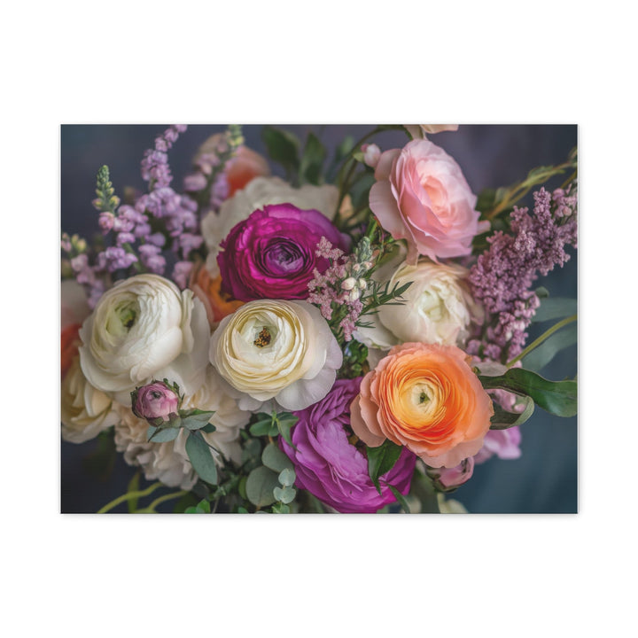 Peony Elegance - Modern Oasis Sensory Design & Art Studio - Canvas