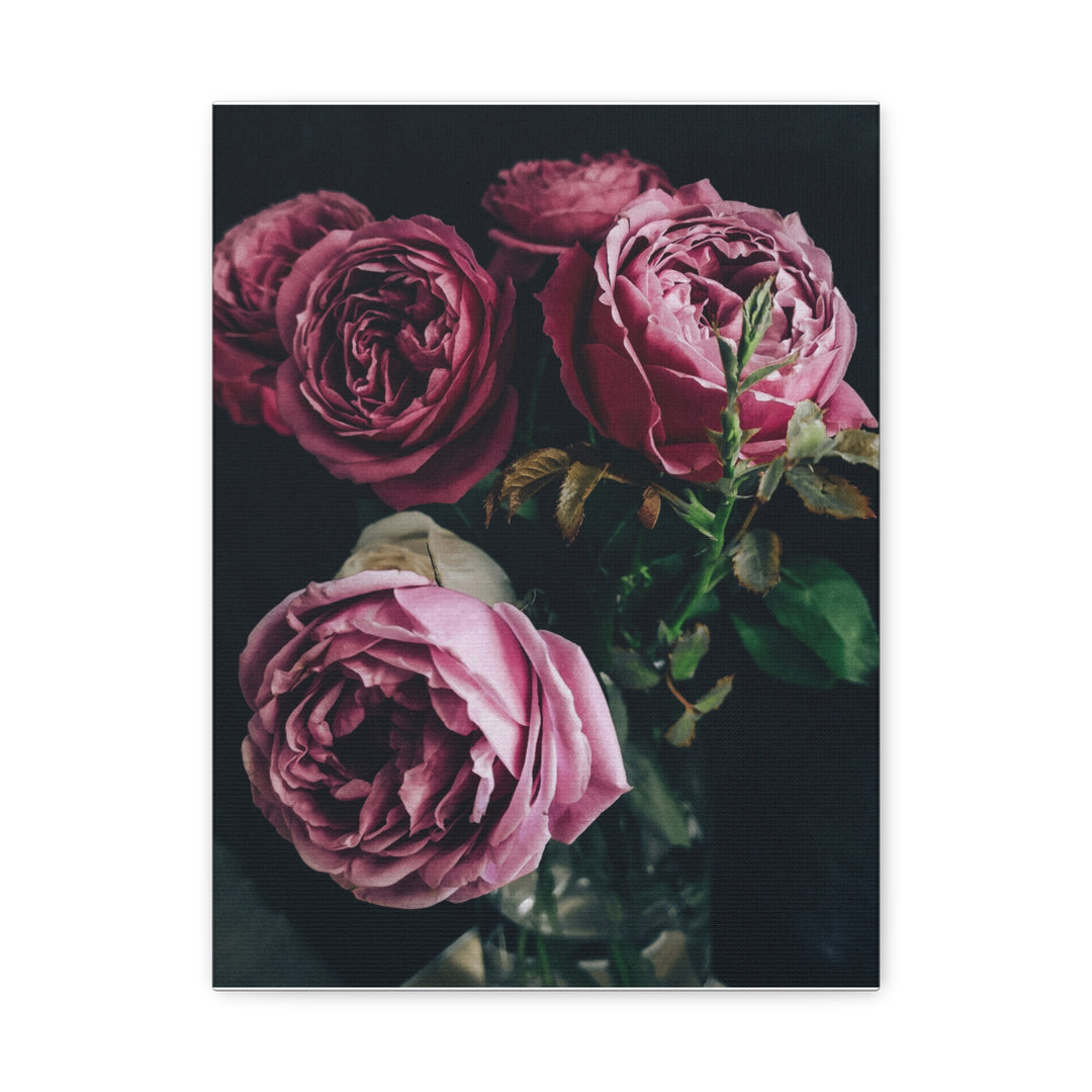 Pink Roses - Modern Oasis Sensory Design & Art Studio - Canvas