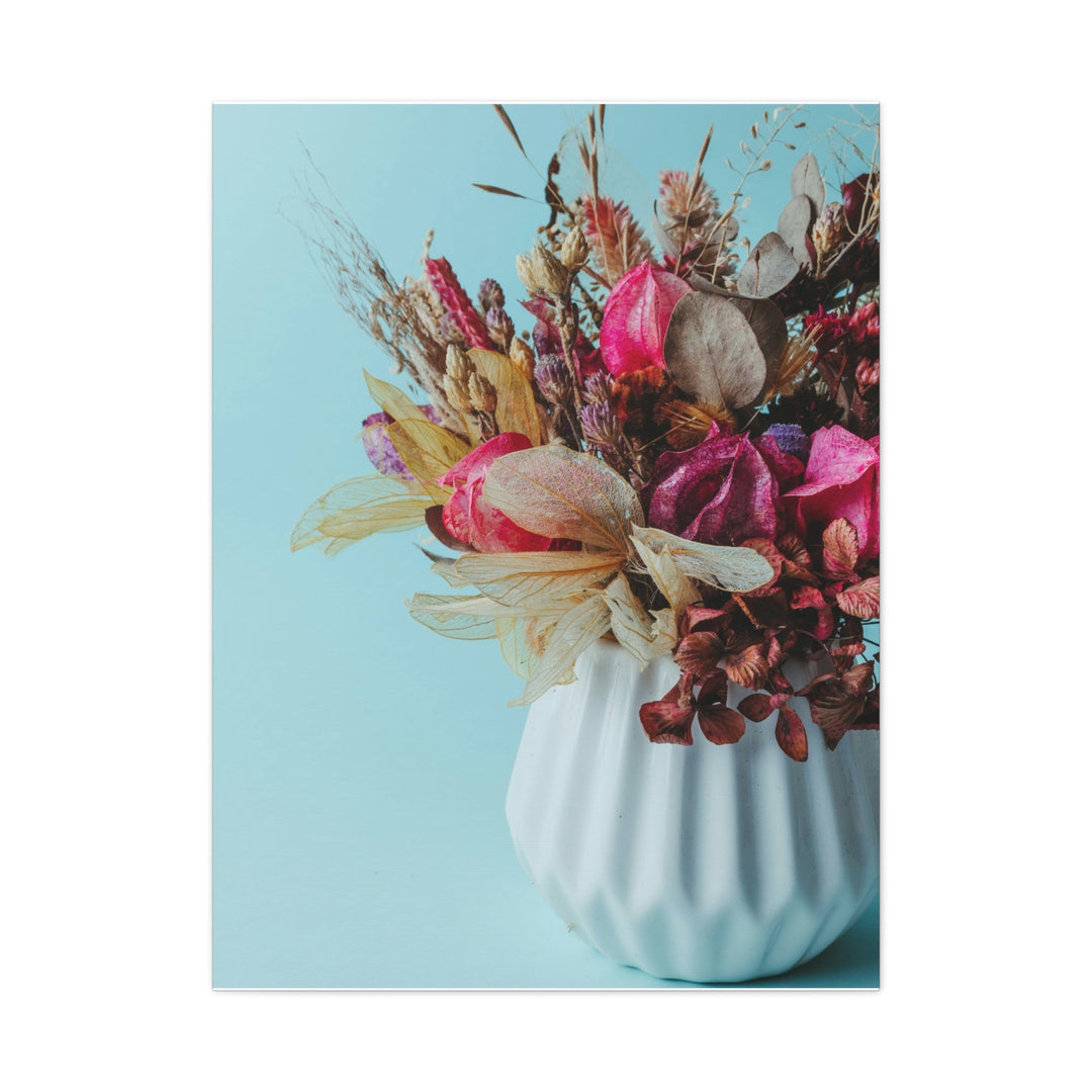 Vibrant Floral Arrangement - Modern Oasis Sensory Design & Art Studio - Canvas