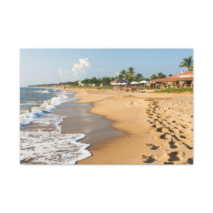 Beach Serenity - Modern Oasis Sensory Design & Art Studio - Canvas