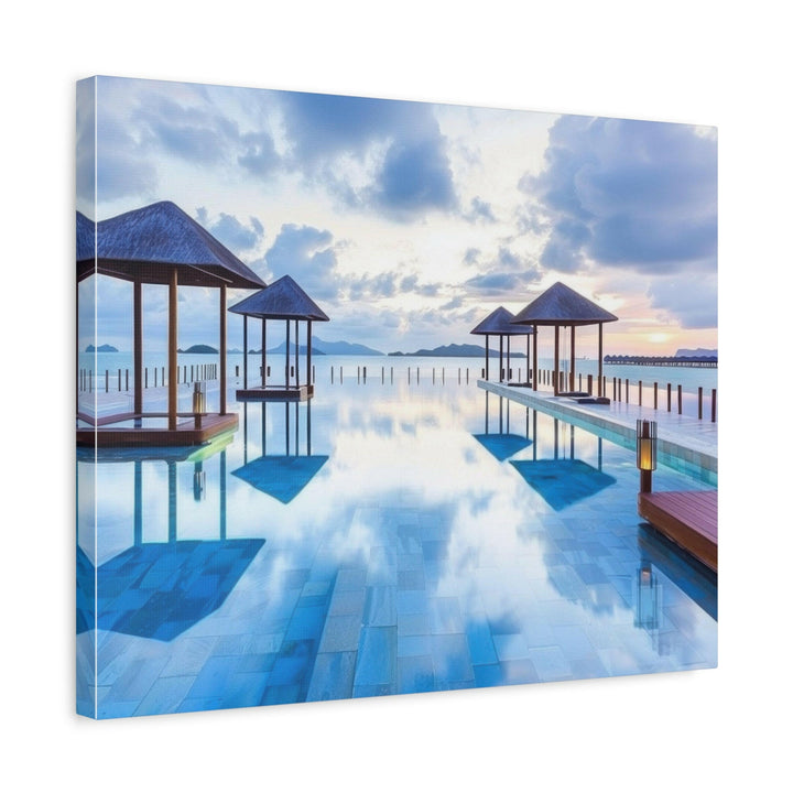 Tranquil Shoreline - Modern Oasis Sensory Design & Art Studio - Canvas