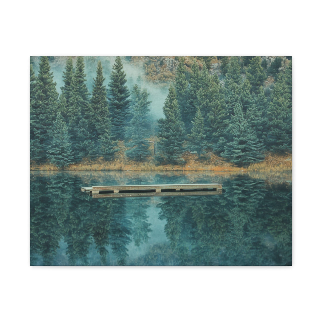 Calm Lake - Modern Oasis Sensory Design & Art Studio - Canvas