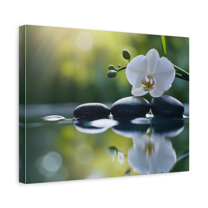 Whispers of Serenity - Modern Oasis Sensory Design & Art Studio - Canvas