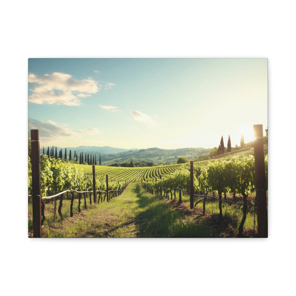 Scenic Vineyard - Modern Oasis Sensory Design & Art Studio - Canvas