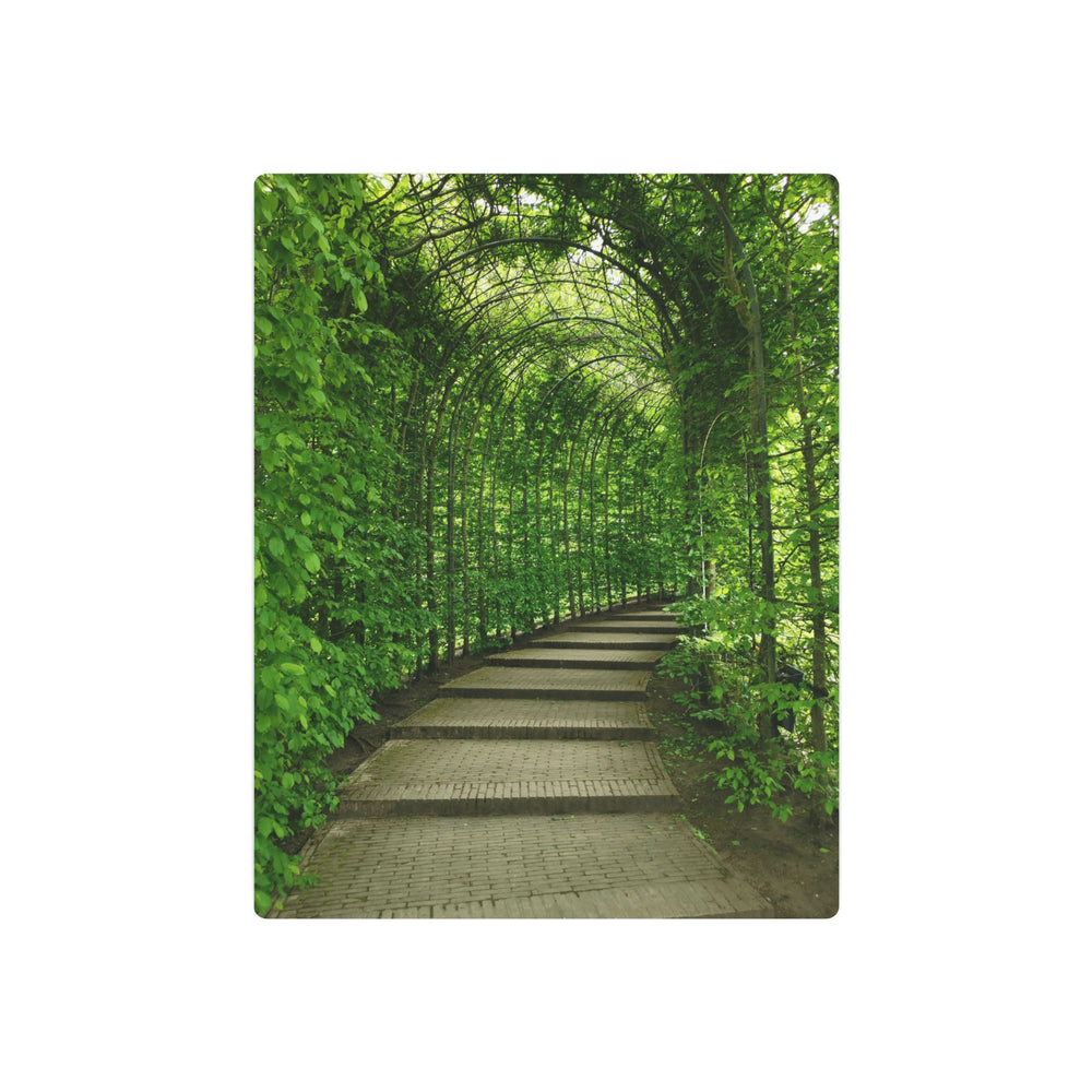 Serene Green Path Metal Art - Modern Oasis Sensory Design & Art Studio - Home Decor