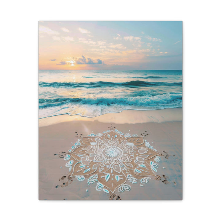 Beach Mandala - Modern Oasis Sensory Design & Art Studio - Canvas