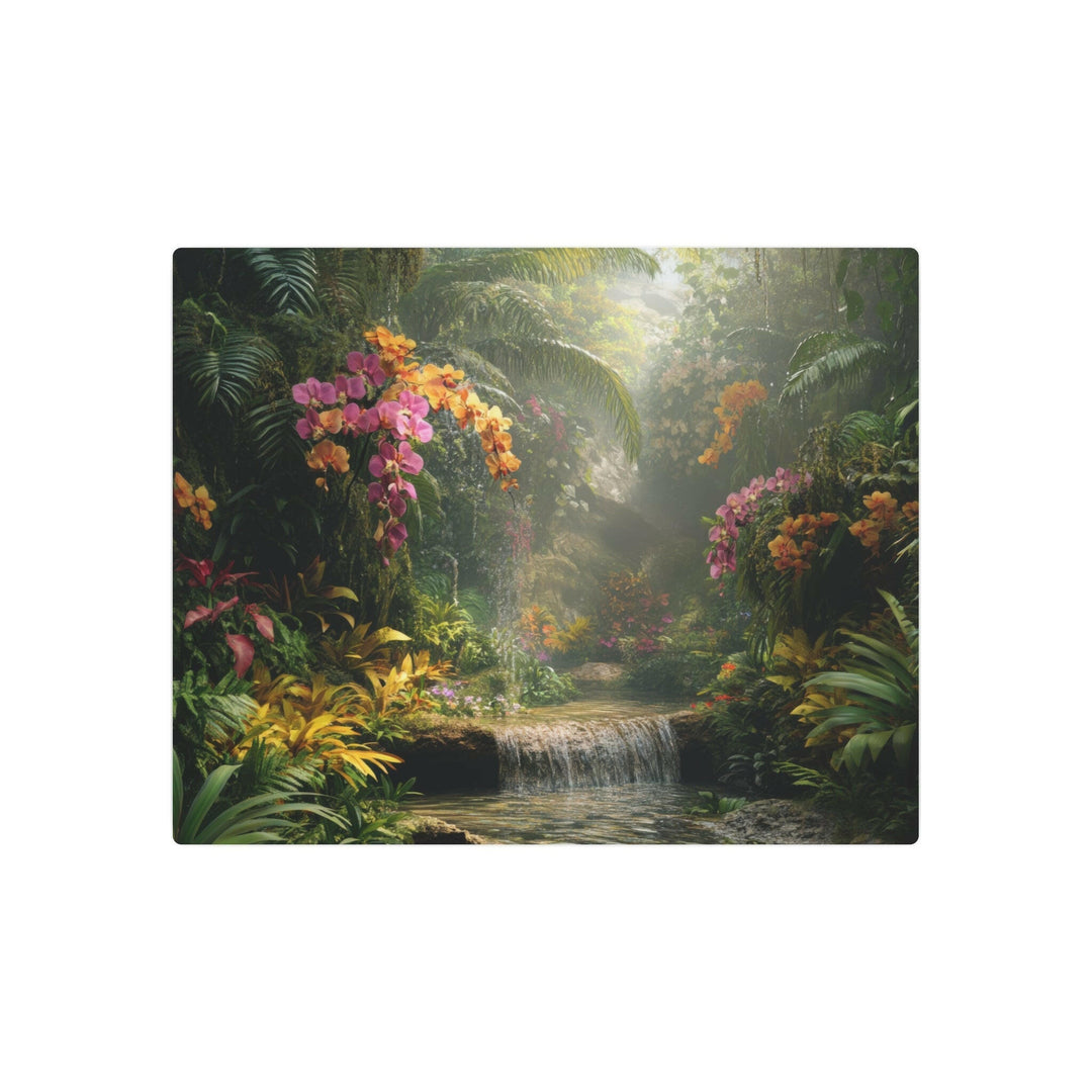 Serene Jungle Metal Art - Modern Oasis Sensory Design & Art Studio - Home Decor