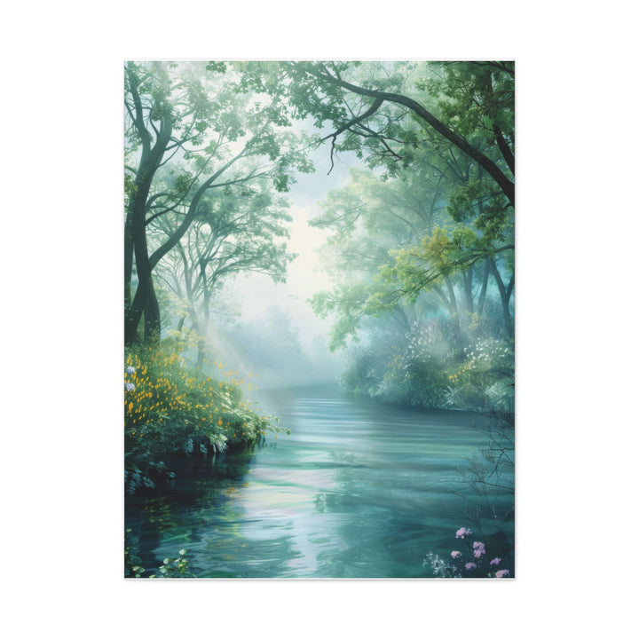 Serene Scenery - Modern Oasis Sensory Design & Art Studio - Canvas