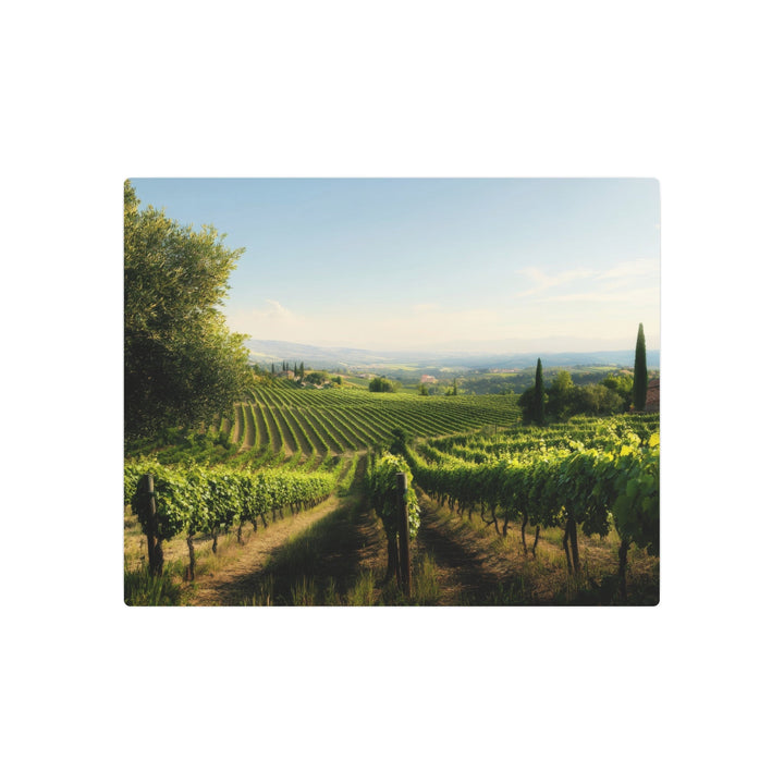 Vineyard Serenity Metal Art - Modern Oasis Sensory Design & Art Studio - Home Decor