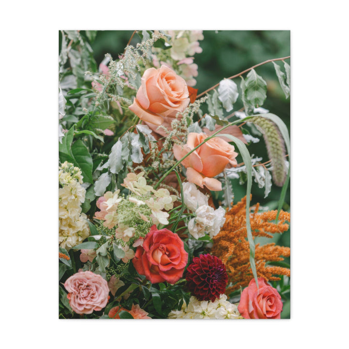 Flower Flourish - Modern Oasis Sensory Design & Art Studio - Canvas