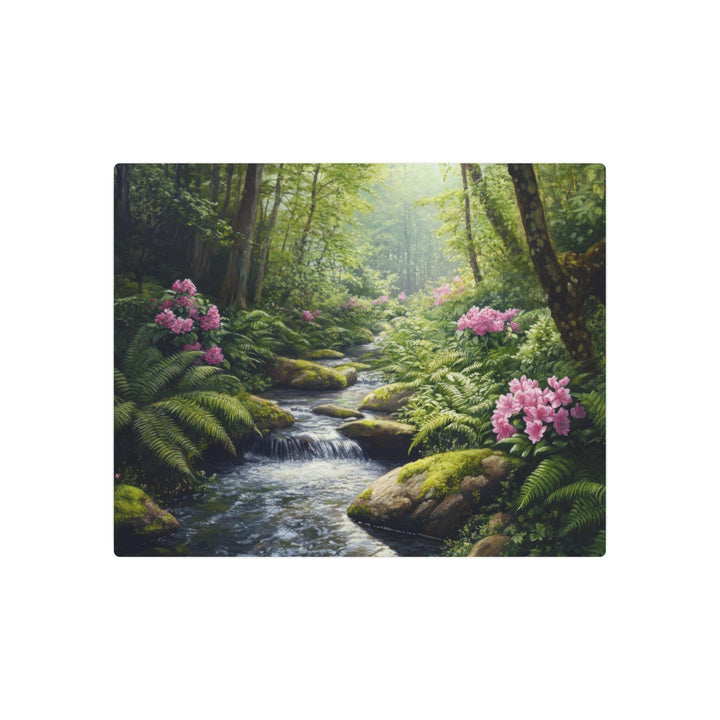 Peaceful Forest Stream Metal Art - Modern Oasis Sensory Design & Art Studio - Home Decor