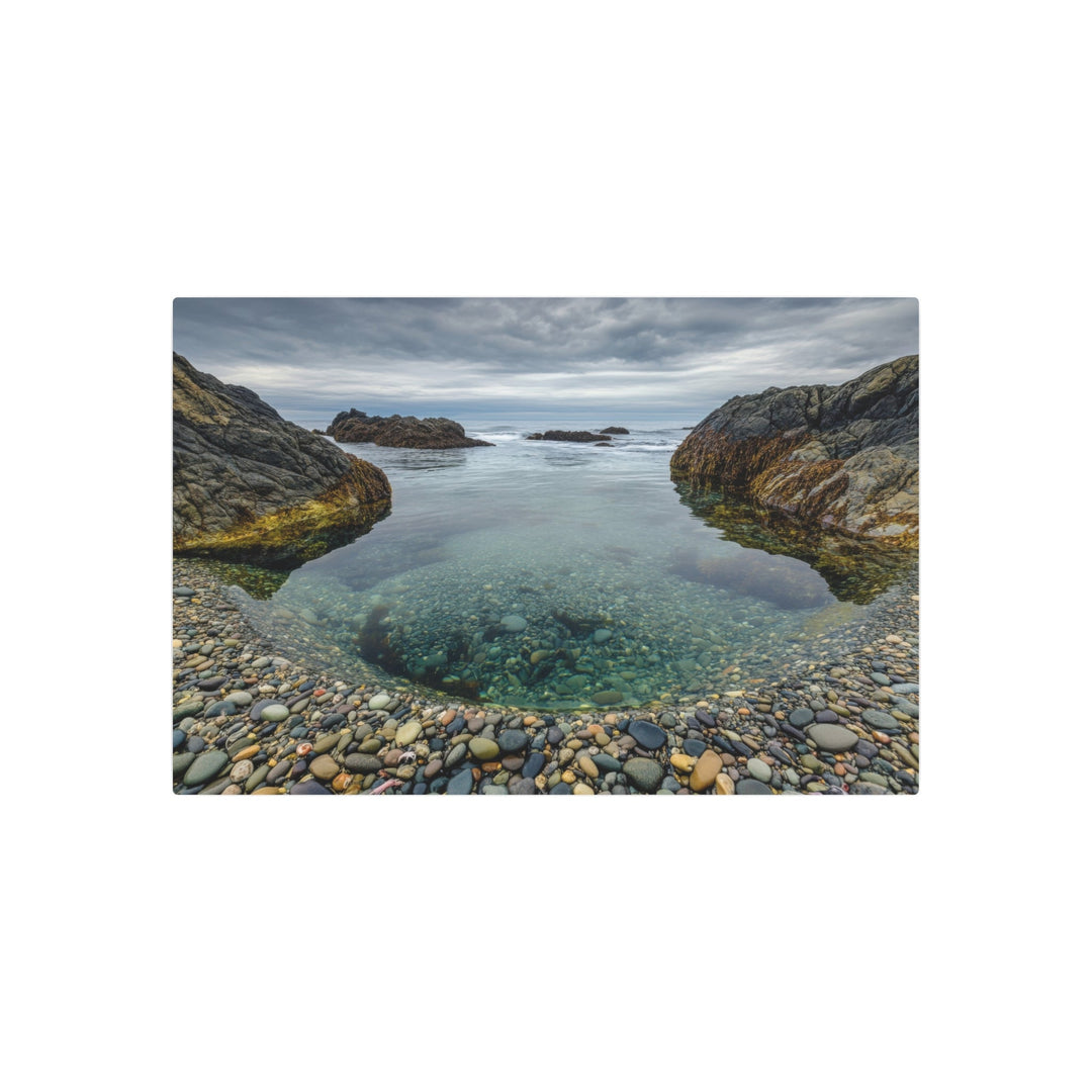 Coastal Serenity Metal Art - Modern Oasis Sensory Design & Art Studio - Home Decor