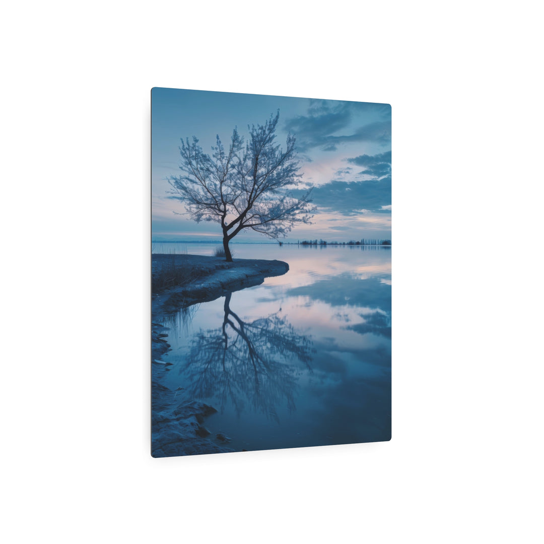 Serene Lake Metal Art - Modern Oasis Sensory Design & Art Studio - Home Decor