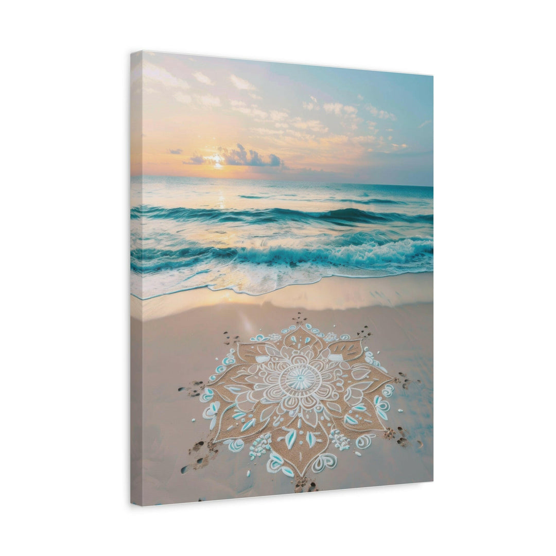 Serene Beach Waves - Modern Oasis Sensory Design & Art Studio - Canvas
