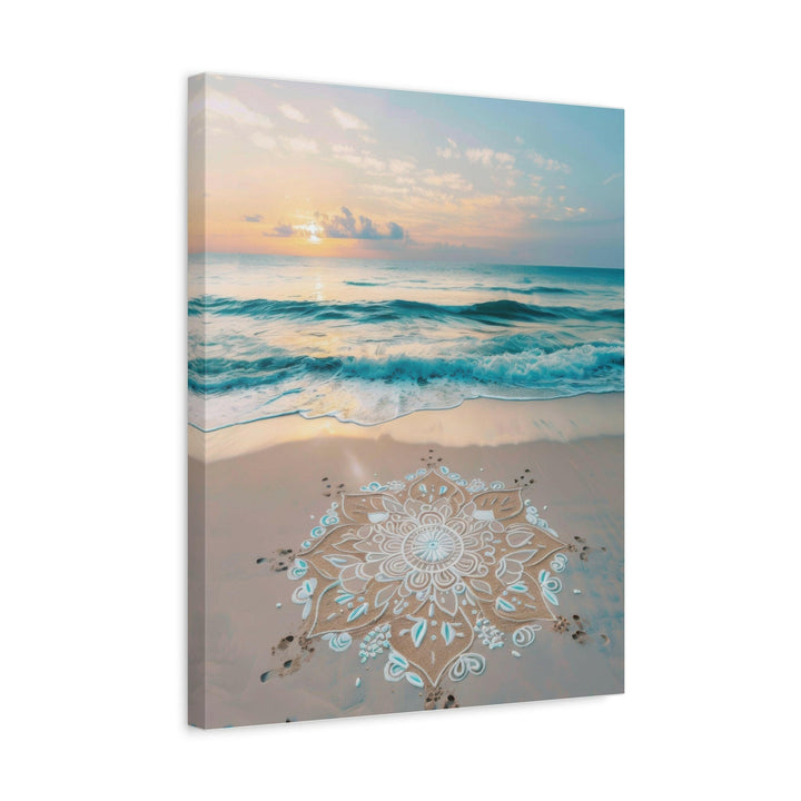 Serene Beach Waves - Modern Oasis Sensory Design & Art Studio - Canvas