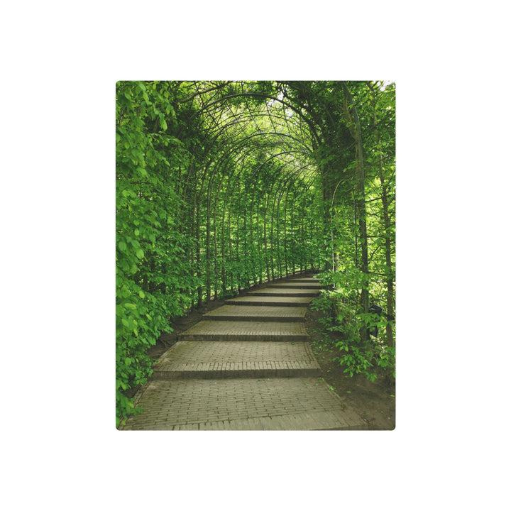 Serene Green Path Metal Art - Modern Oasis Sensory Design & Art Studio - Home Decor