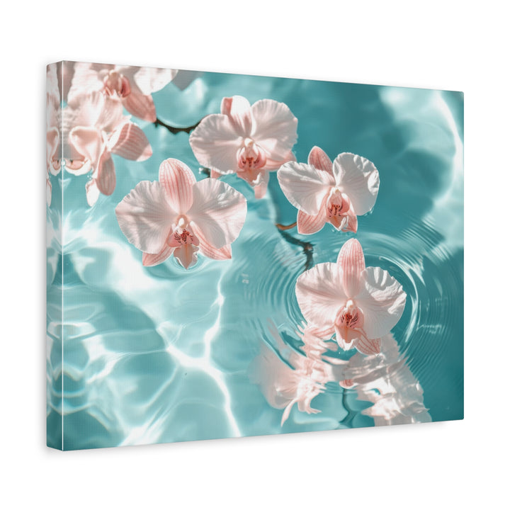 Tranquil Bloom - Modern Oasis Sensory Design & Art Studio - Canvas
