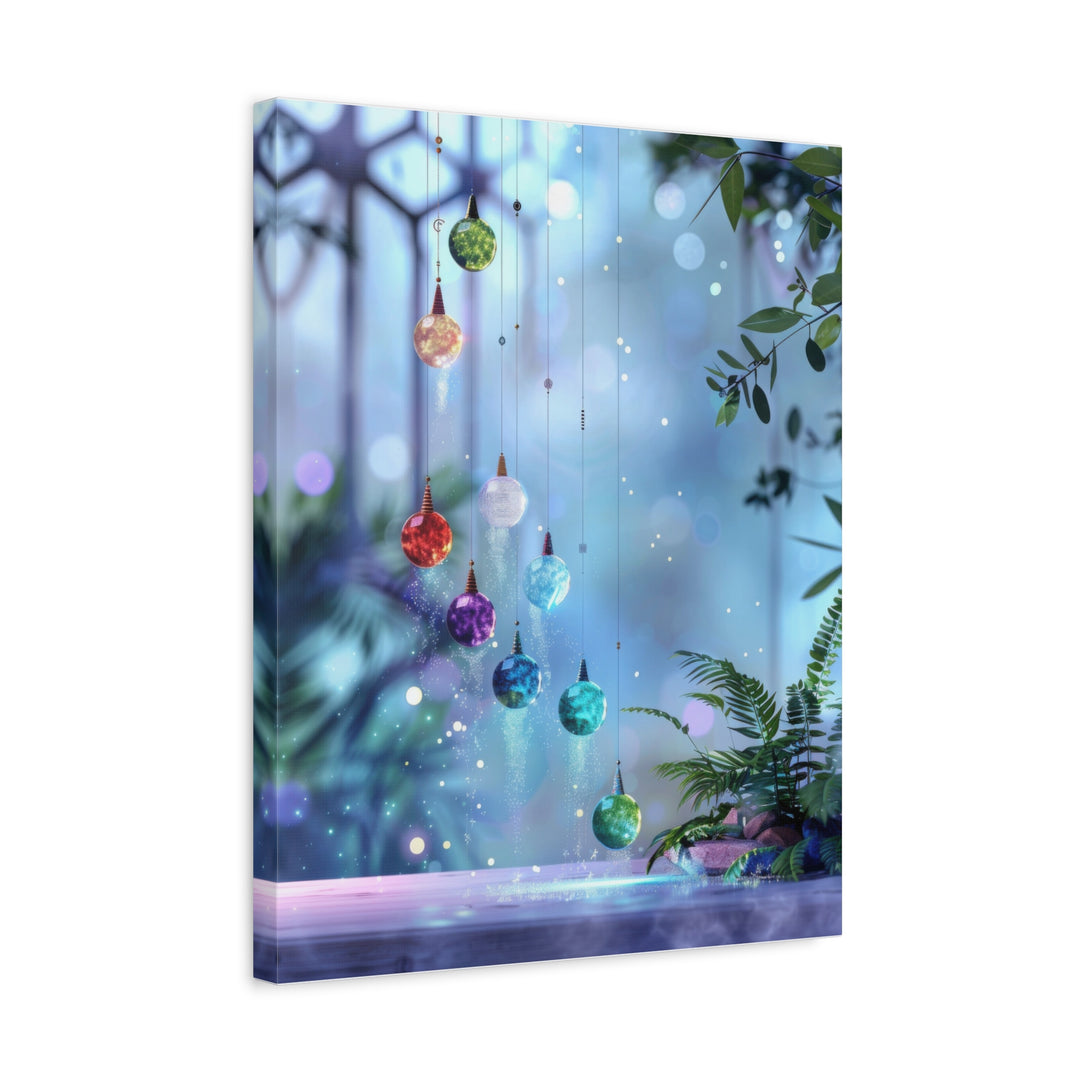 Whimsical Hanging Orbs - Modern Oasis Sensory Design & Art Studio - Canvas