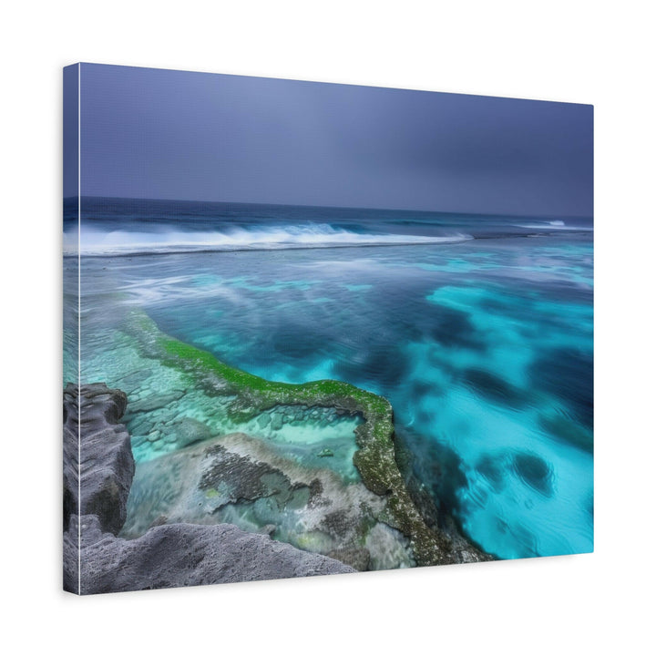 Serene Ocean Waves - Modern Oasis Sensory Design & Art Studio - Canvas