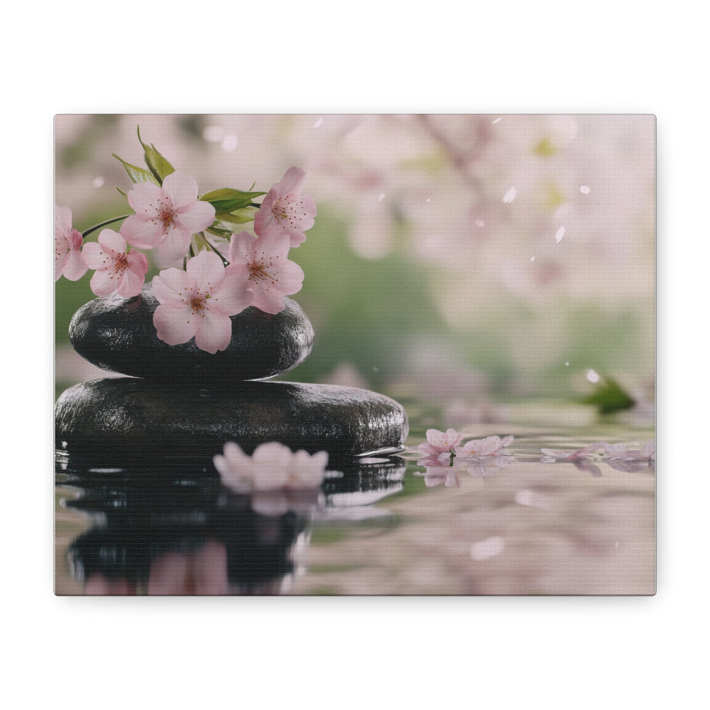 Blossoms in Balance - Modern Oasis Sensory Design & Art Studio - Canvas