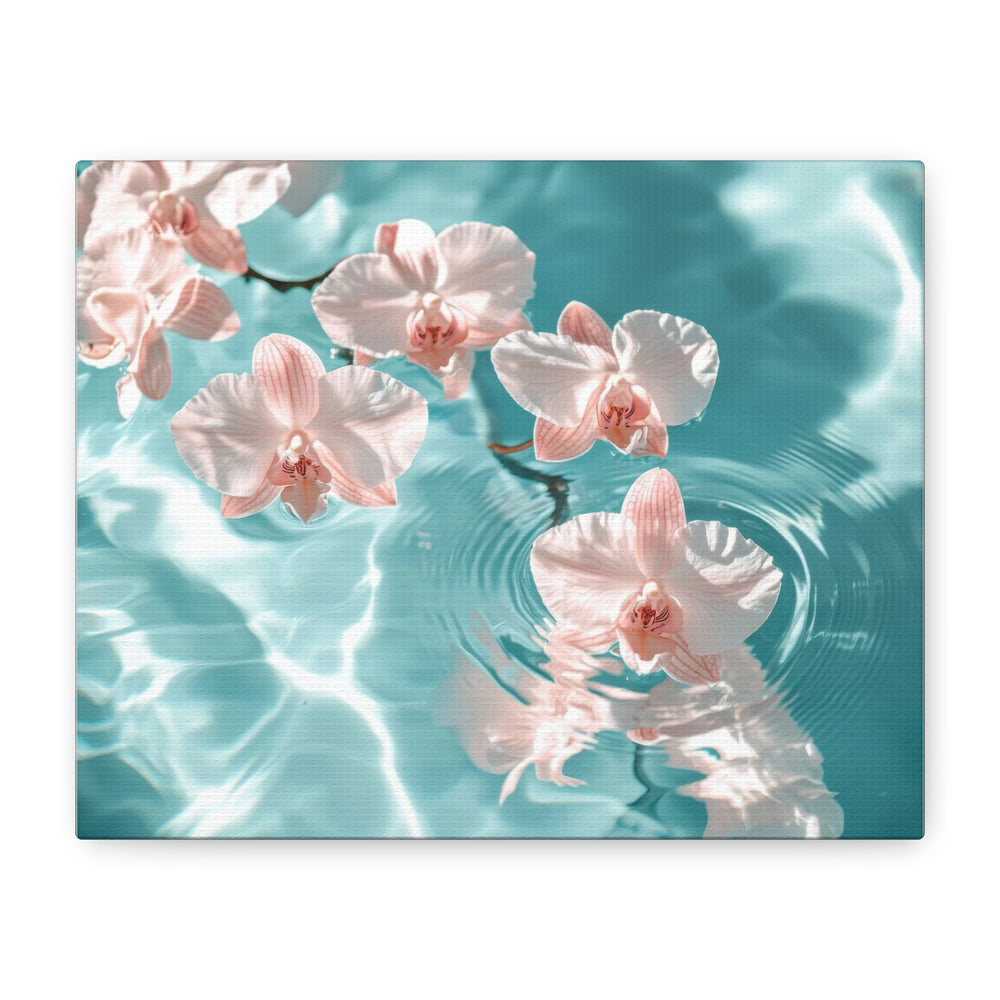 Tranquil Bloom - Modern Oasis Sensory Design & Art Studio - Canvas