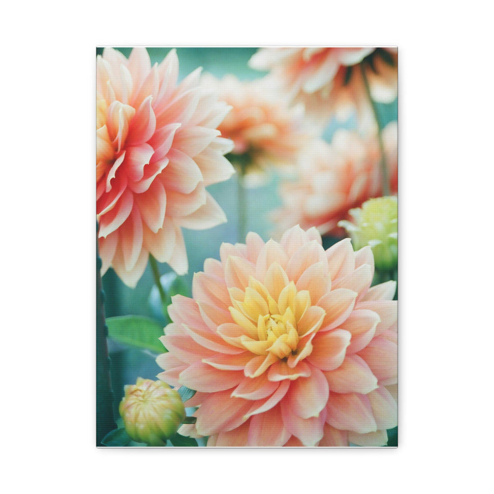 Pastel Floral - Modern Oasis Sensory Design & Art Studio - Canvas