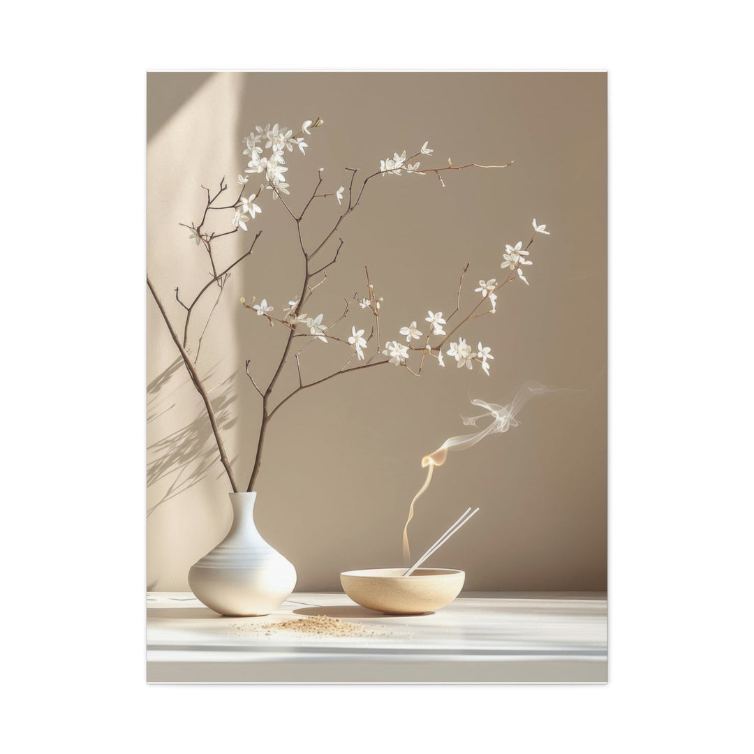 Serene Petals - Modern Oasis Sensory Design & Art Studio - Canvas