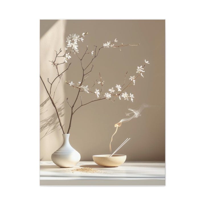 Serene Petals - Modern Oasis Sensory Design & Art Studio - Canvas