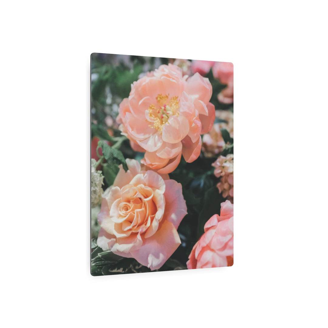 Peach Meadow Metal Art - Modern Oasis Sensory Design & Art Studio - Home Decor