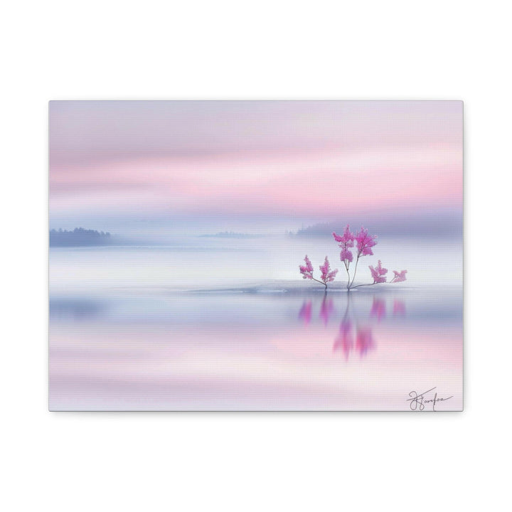 Serene Pink Landscape - Modern Oasis Sensory Design & Art Studio - Canvas