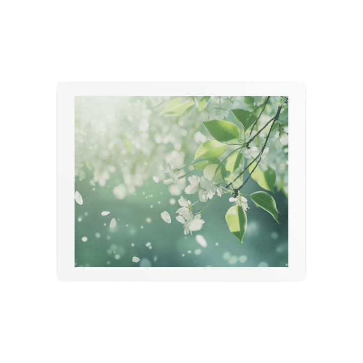 White Blossom Metal Art - Modern Oasis Sensory Design & Art Studio - Home Decor